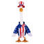 Ensemble de 2 statues de jardin Giddy the Porch Goose-2122086662