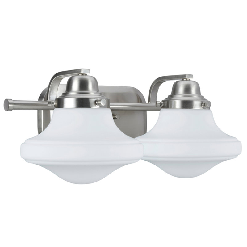 Éclairage pour meuble-lavabo 2 lumières en métal Tyris