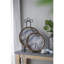 Décoration de maison de campagne moderne 5: plante artificielle, vase, plateaux, tabouret et table d'appoint