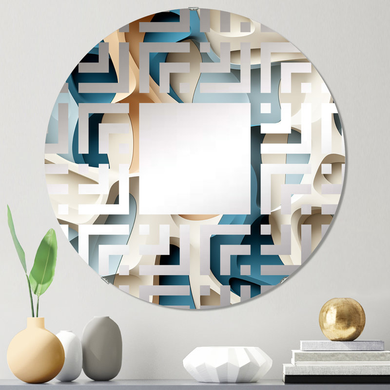 Sculptural Elegance I - Maze, 23,6 po x 23,6 po