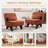 30"W Upholstered Accent Lounge Chair with Pillow-766048644