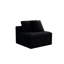 Chaise moderne sans accoudoirs pour le salon, la chambre à coucher