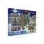 «Santa Christmas Village» par Cheryl Barthley - reproduction sur toile-32716100