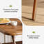 Metal Base Dining Table