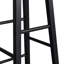 Upholstered Counter Stool with Metal Frame-757088884-757088879