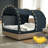 Twin Size Bed Canopy Tent with 2 LED Light Strips