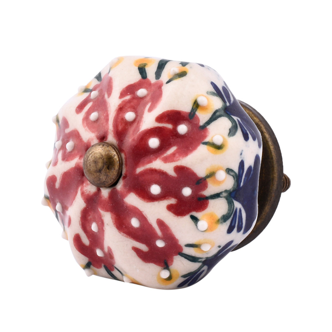 Colorful Ceramic Cabinet Knob (Set of 4) MarktSq