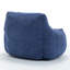 Fauteuil à billes spacieux, adultes et adolescents, conception ergonomique, rembourrage en mousse, bureau, sac en velours côtelé, mousse haute densité, chambre à coucher, chambre à coucher
