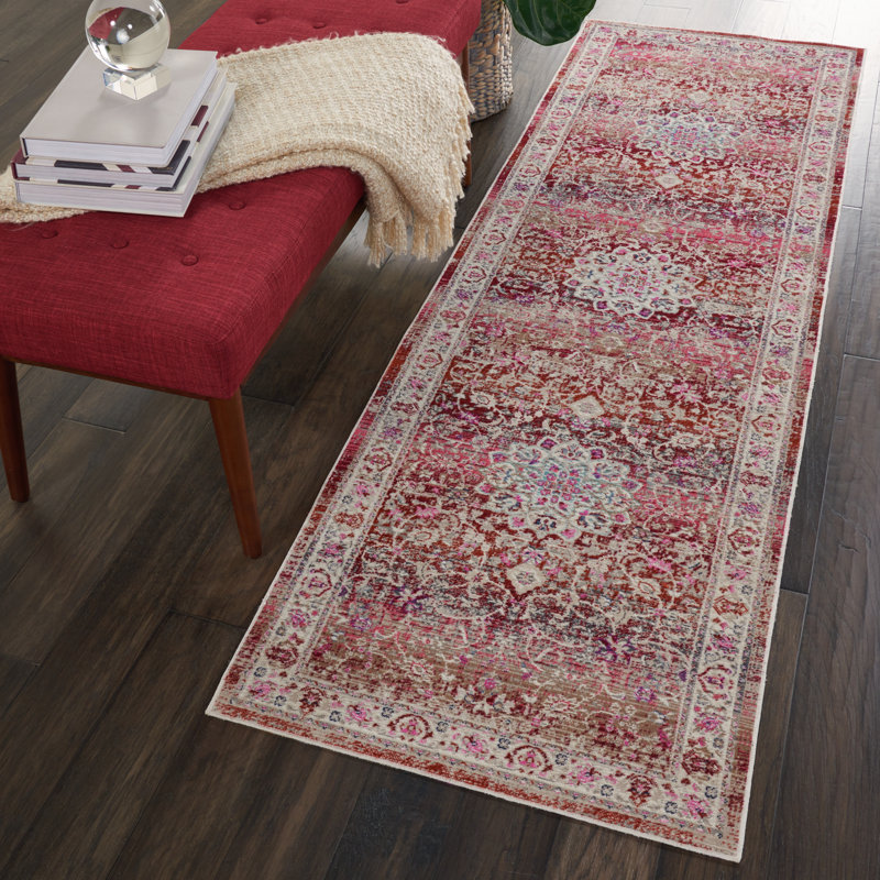Boynton Oriental Area Rug, Runner 71 x 230cm