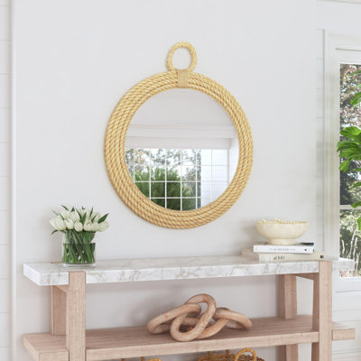 Chios Rope Round Wall Mirror