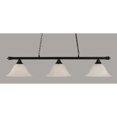 Mendez 3 - Light Pool Table Linear Pendant