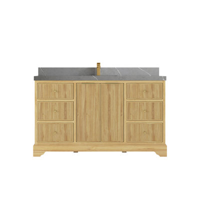 60'' Single Bathroom Vanity with Top