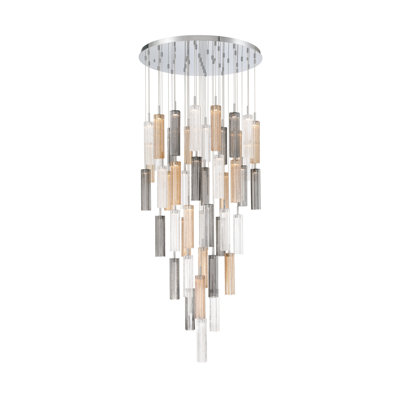 Wolford 36" Integrated LED Multi-Light Pendant