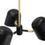 Luminaire suspendu 3 lumières en noir-905634909