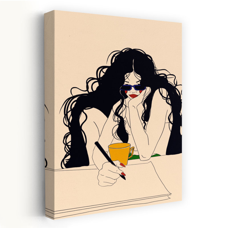 Art contemporain, art mural contemporain, H 24 po x l 16 po