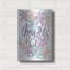  «Pensées extra floral» par Marlee Ash Calligraphy & Design, art mural en métal, 12 po x 16 po-1383288525