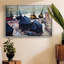 Les bateaux encadrés sur toile par Claude Monet-92494790-92494794