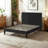 Modern Upholstered Platform Bed With Seamless Headboard, No Box Spring Needed, Full Size, Queen Size, King Size-664654976-664655004