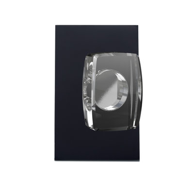 Poignée rectangulaire en verre Bravura 927-6