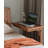 26.57" Brown Rectangular Solid Wood End Tables