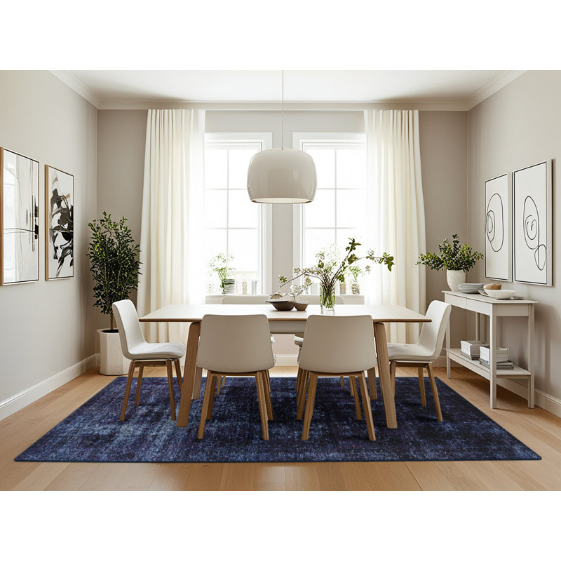 Abstract Indoor Rug, Rectangle 7' x 10'