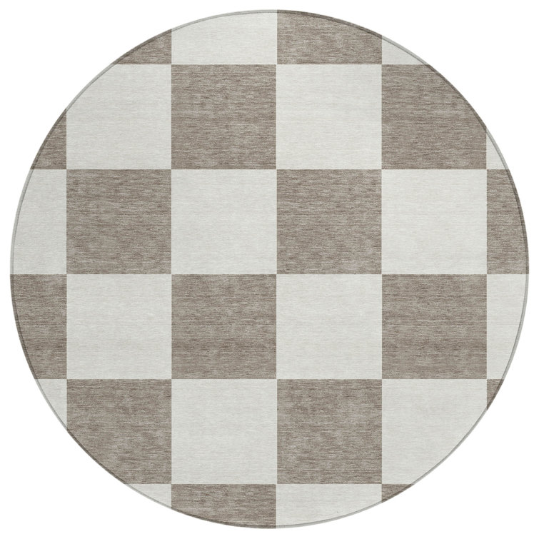 Machine Washable Indoor/Outdoor Braegger ACN2345 Geometric Rug