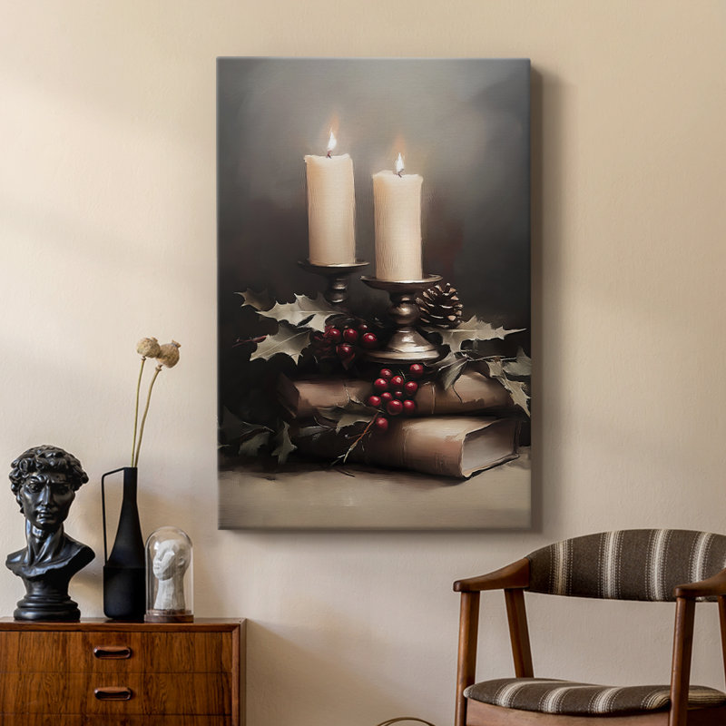 Art des Fêtes de Noël - série 2-CCXVII - galerie sur mesure, H 12 po x l 8 po