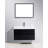Royka 39.5 " W Wall Mounted Wall Mounted 1 Single Vanity Bathroom Vanity With Acrylic Top-1409639761