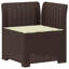 62 cm W Patio Sofa with Cushions-341187380-341187386