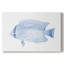 Poisson tropical bleu et blanc III - Cavas enveloppés de galerie-139628931