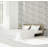 Clarissa Grey Glitter Bloom Wallpaper