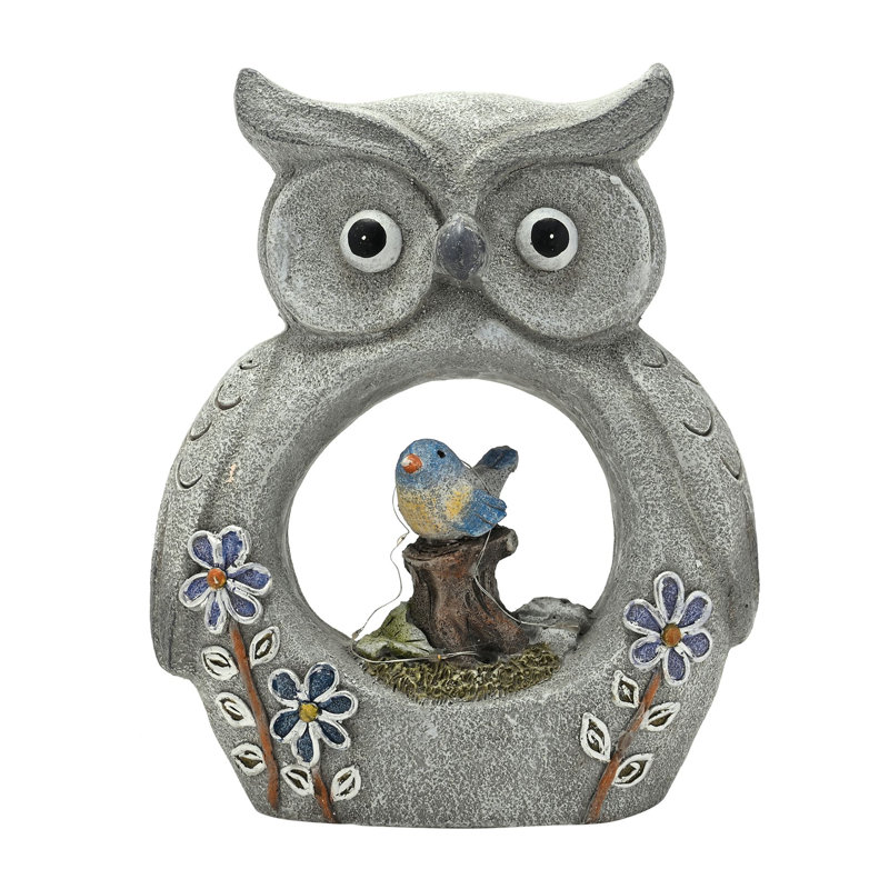 Country Living Owl Solar Light