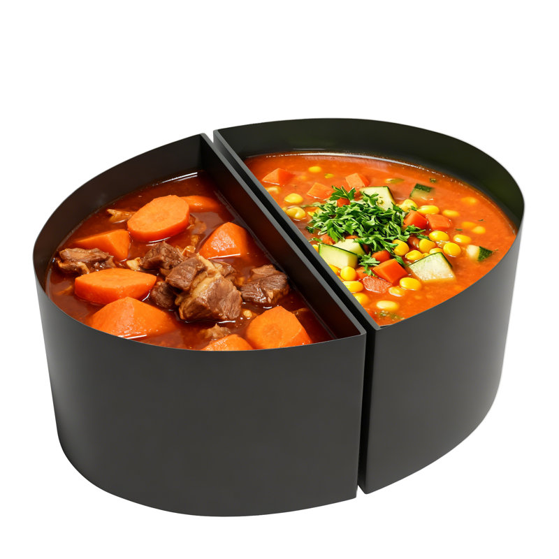2 In 1 Silicone Slow Cooker Liners Fit For Crock Pots 6 Quart