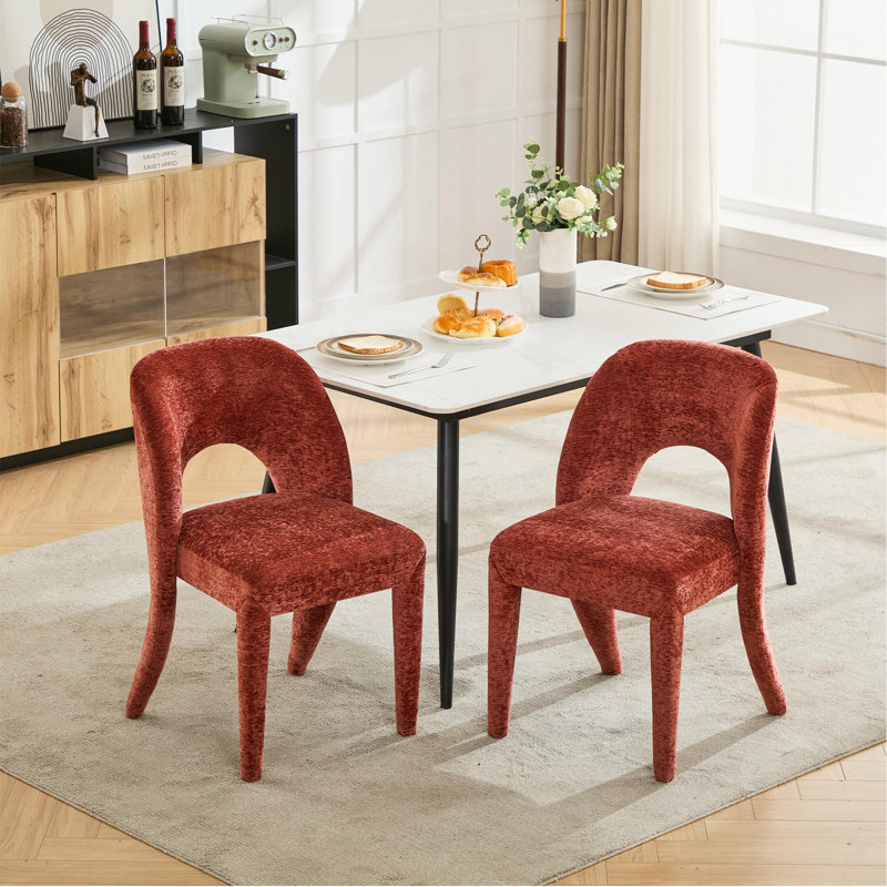 Chaises de salle à manger, Rose