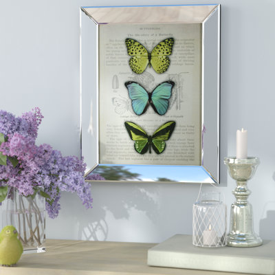 Yoel Mirror Glass Beveled Picture Frame