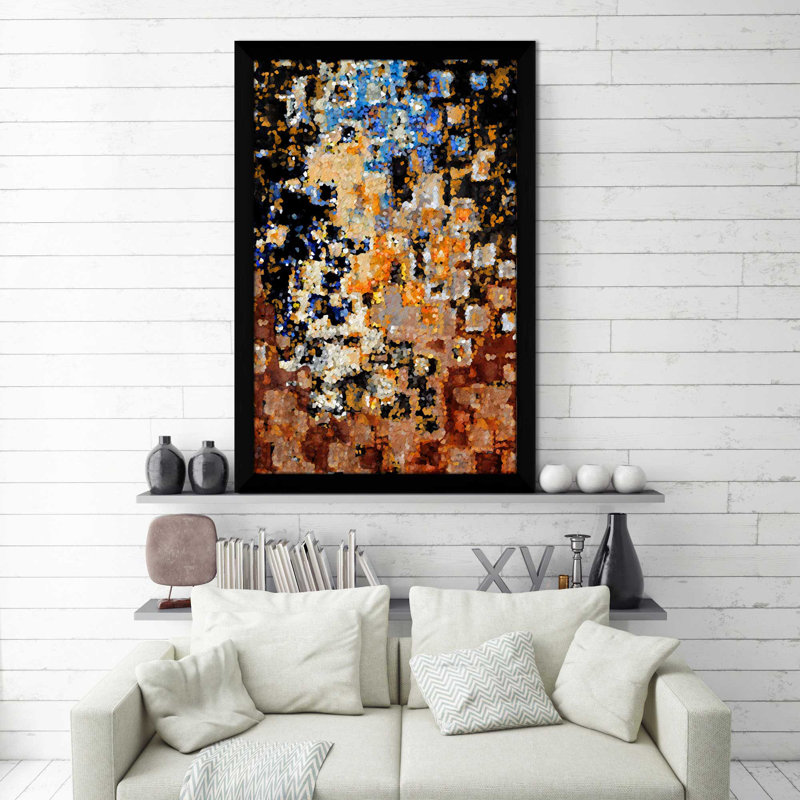 "Jude 1: 2 Mercy Peace and Love To You (Vertical)" par Mark Lawrence, reproduction sur acrylique, Cadre noir