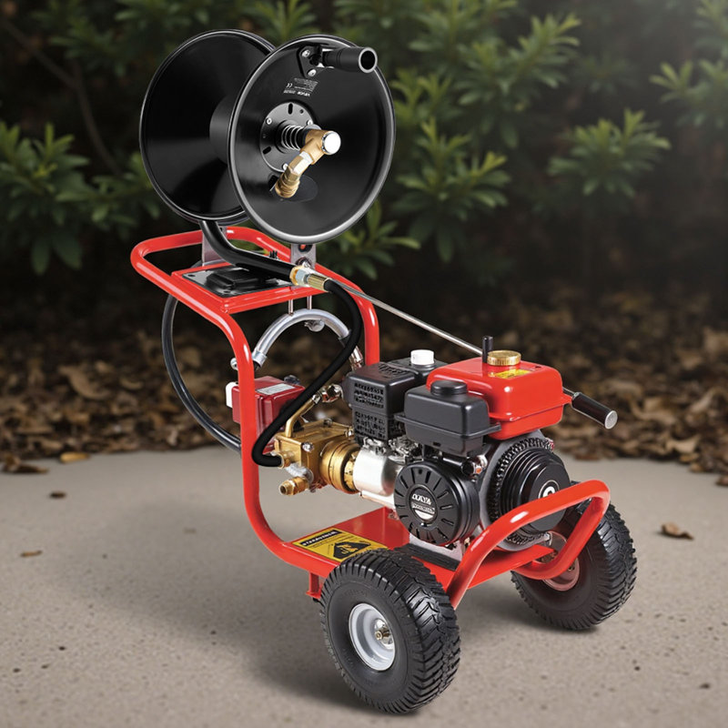 Steel Wall Mounted Optional Hose Reel