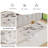 Aycan Glass Top Pedestal Dining Set-530163817-477289457