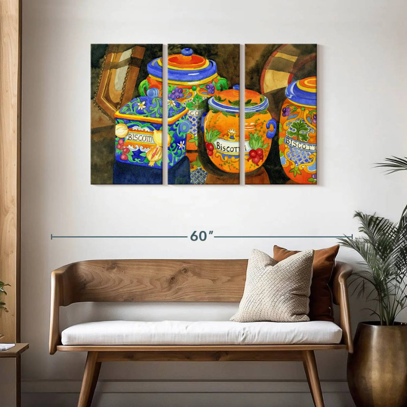 Yarlin Biscotti, 28" H x 45" W
