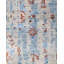Overdyed One-of-a-Kind 8'1" x 9'9" Hand Knotted Area Rug