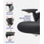 Fauteuil de direction ergonomique Djenkely-1612056304-1612056305
