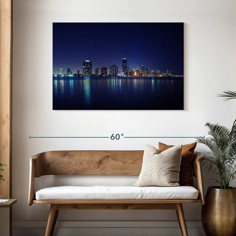 Sireci Miami Skyline Night