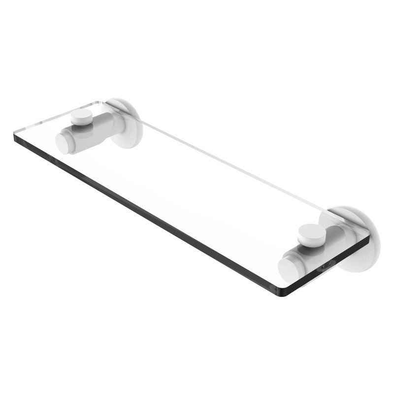 Marnell Bracket Shelf, 22", Matte White