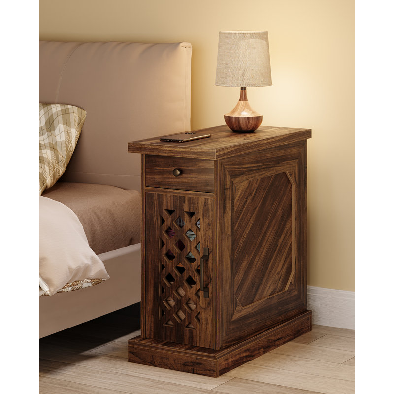 Side Table with Storage