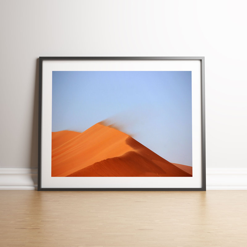 Vivid Sand Dune by Vouvart - Single Picture Frame Print