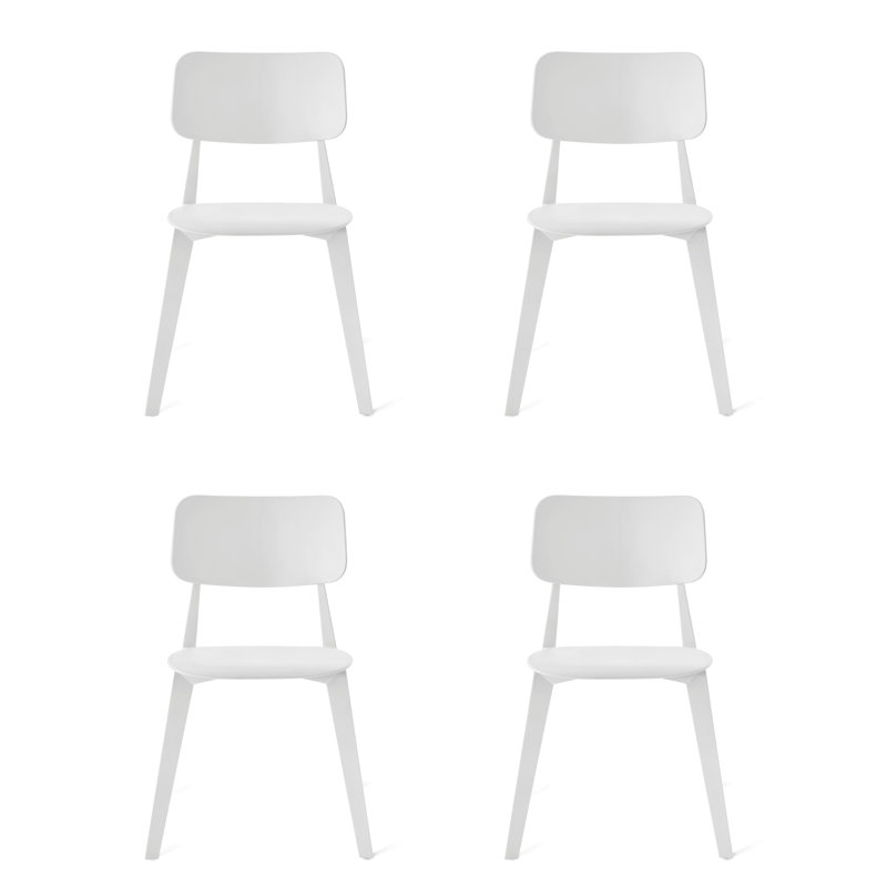 Chaise empilable d'extérieur et d'intérieur Stellar, Blanc