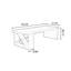Bureau rectangulaire brun en bois massif-1532616140