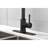 Single Handle High Arc Pull Out Kitchen Faucet,Single Level Stainless Steel Kitchen Sink Faucets With Pull Down Sprayer