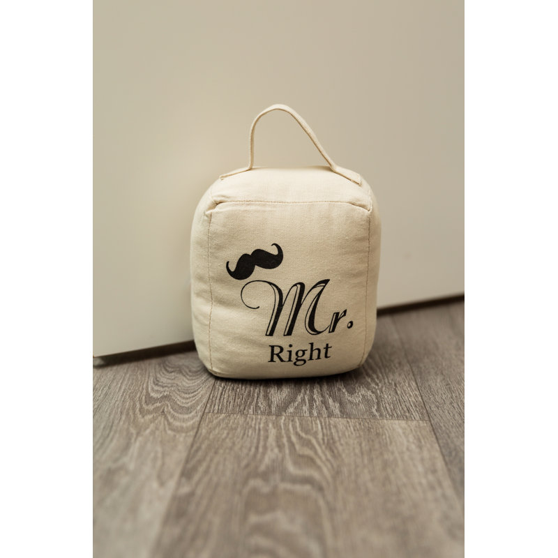 Mr. Right Fabric Door Wedge