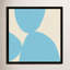 Blue Ink 1 By Lee Lessem - Framed Wall Art-1676259074-1676259083